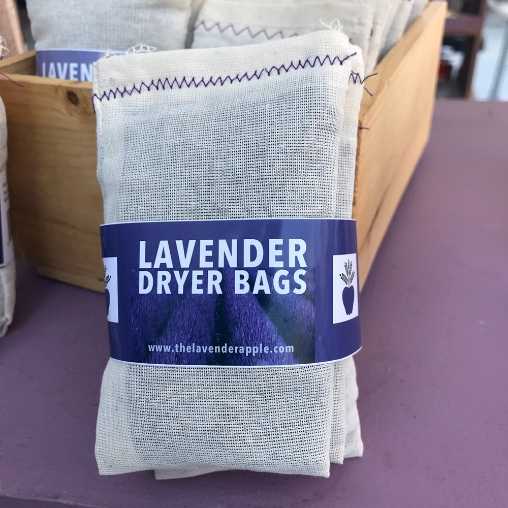 COPY - Lavender dryer bags, set of three.